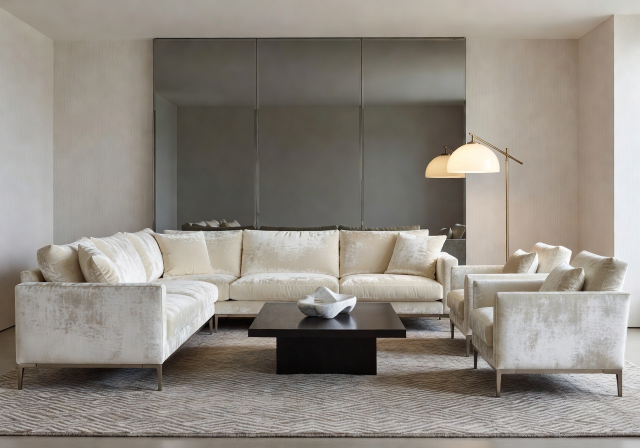 Roche Bobois luxury interior setup